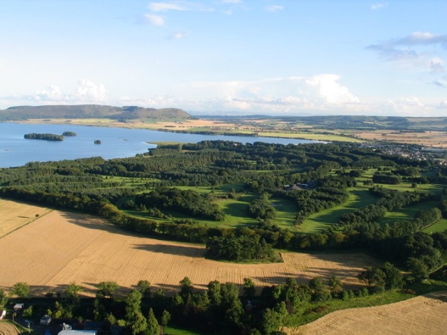 Increíbles vistas del campo local 